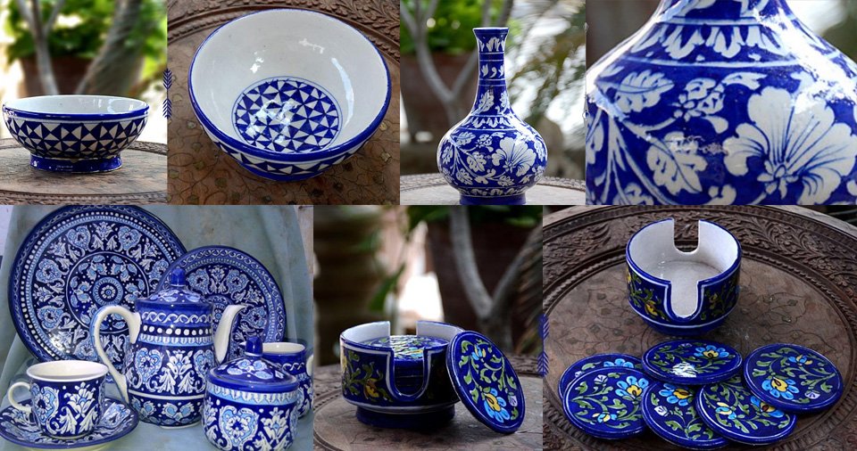 Blue Pottery